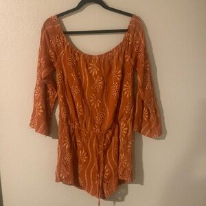 Honey Belle embroidered Romper